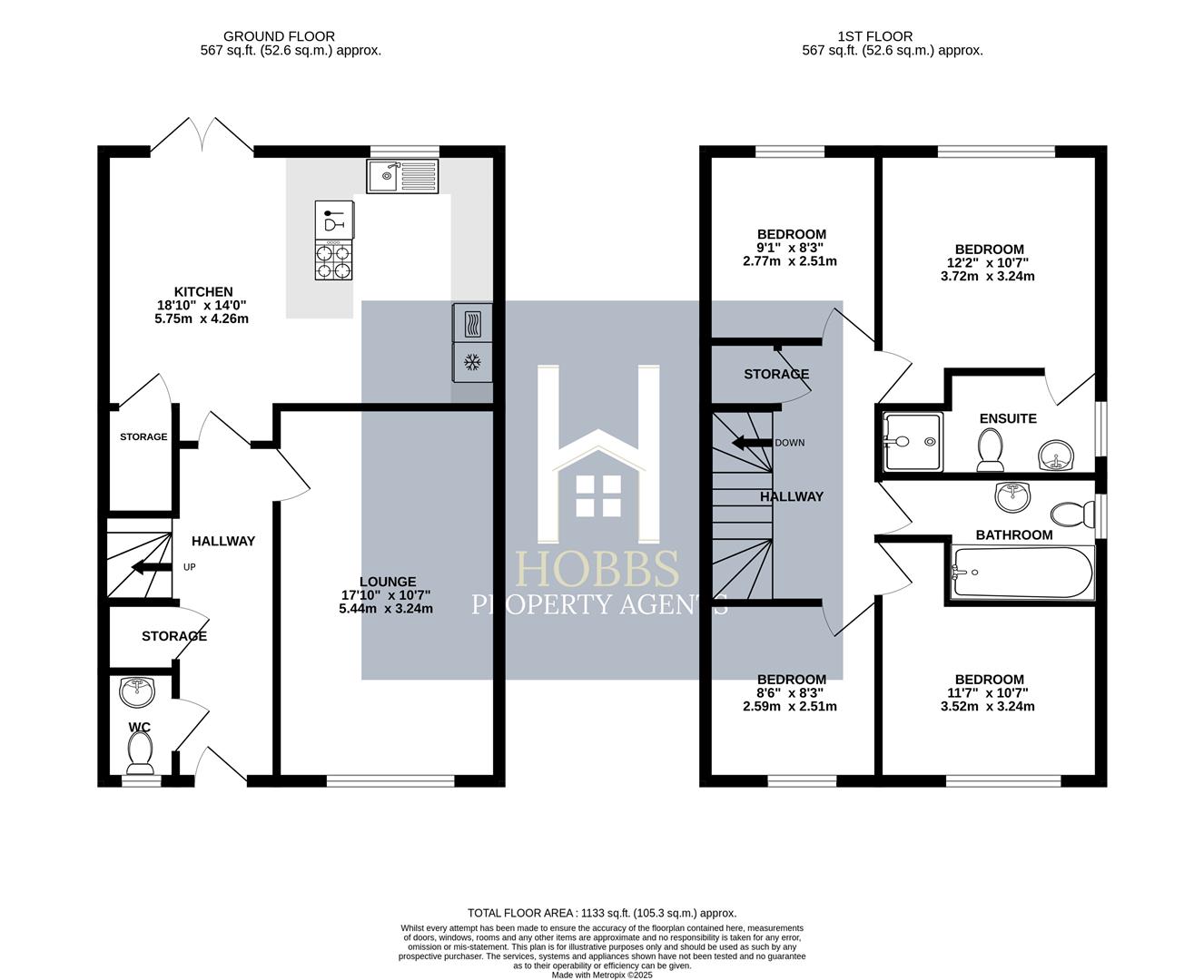 10, Kestrel Road, Wotton-Under-Edge floorplan