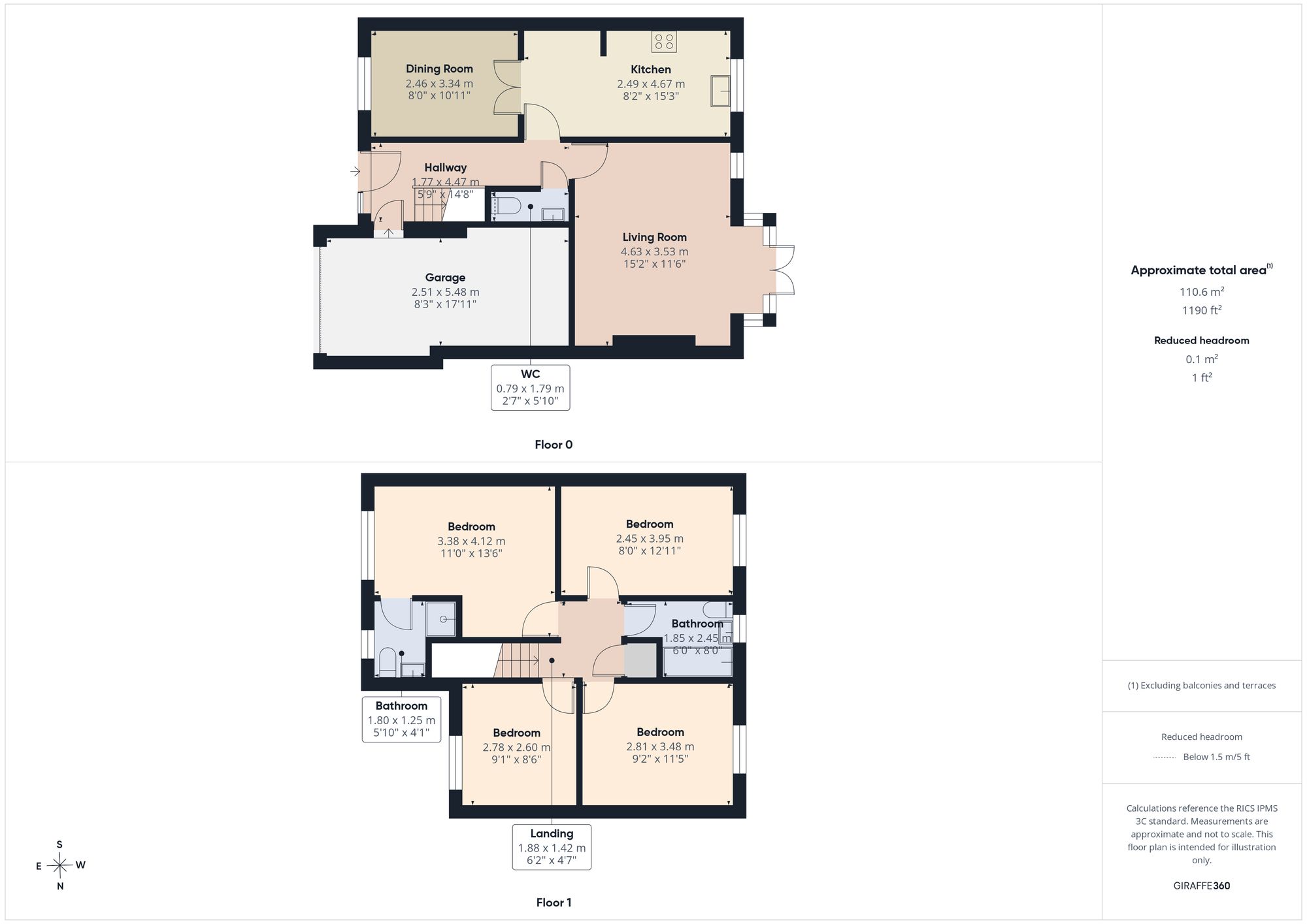 12 Peregrine Way, Bradford floorplan