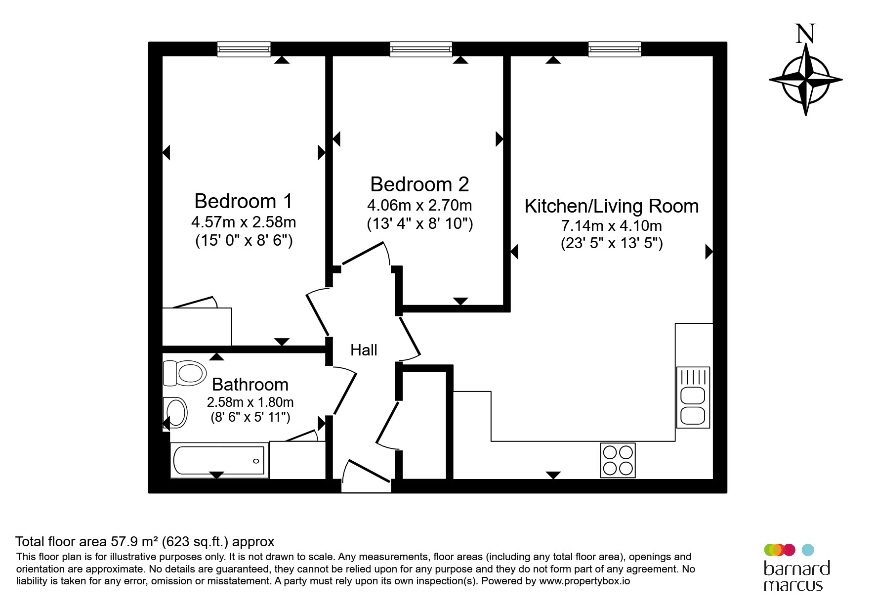 20, Beaumaris Gardens, London floorplan