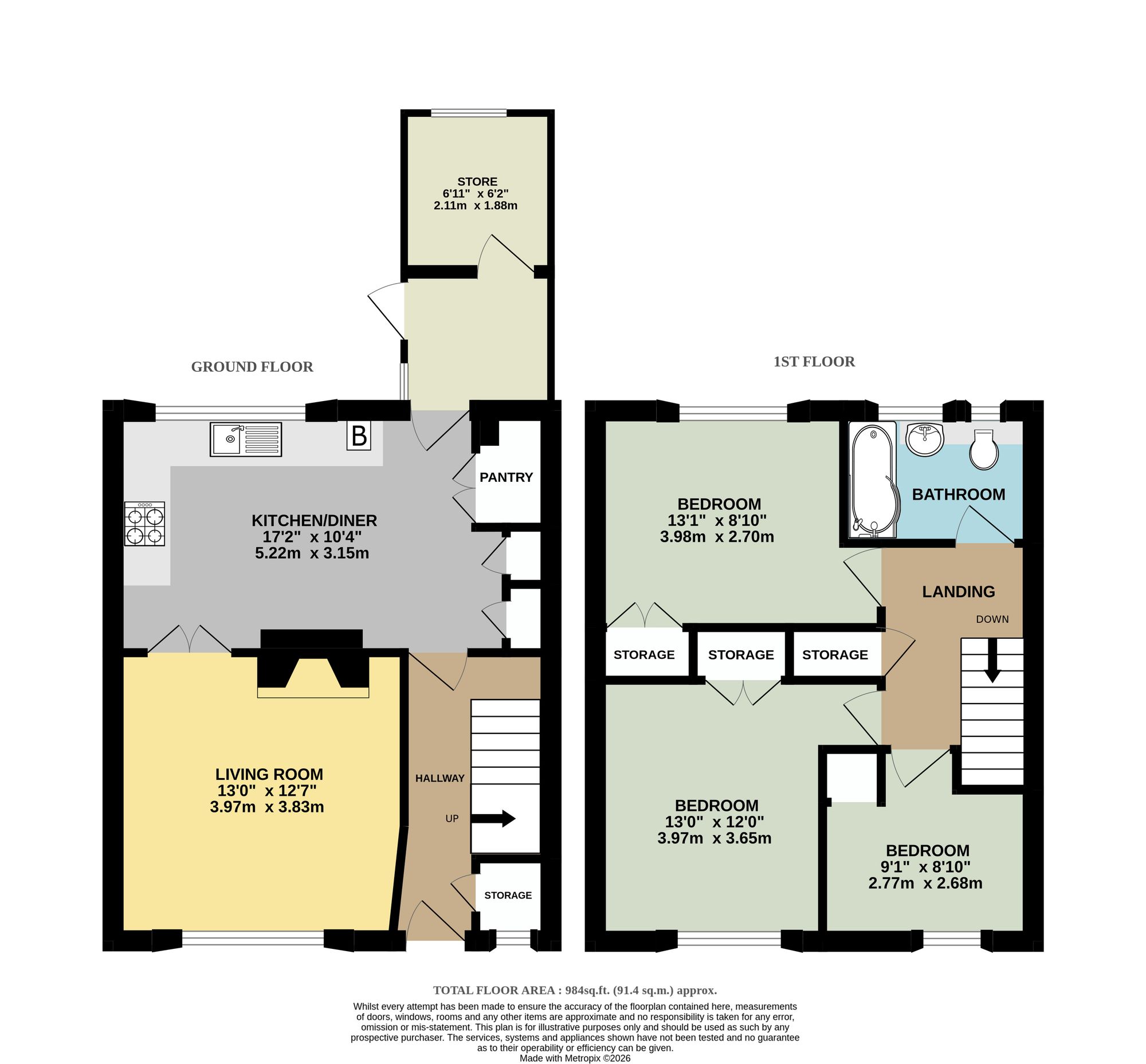 55 Lesters Road, Maidenhead floorplan