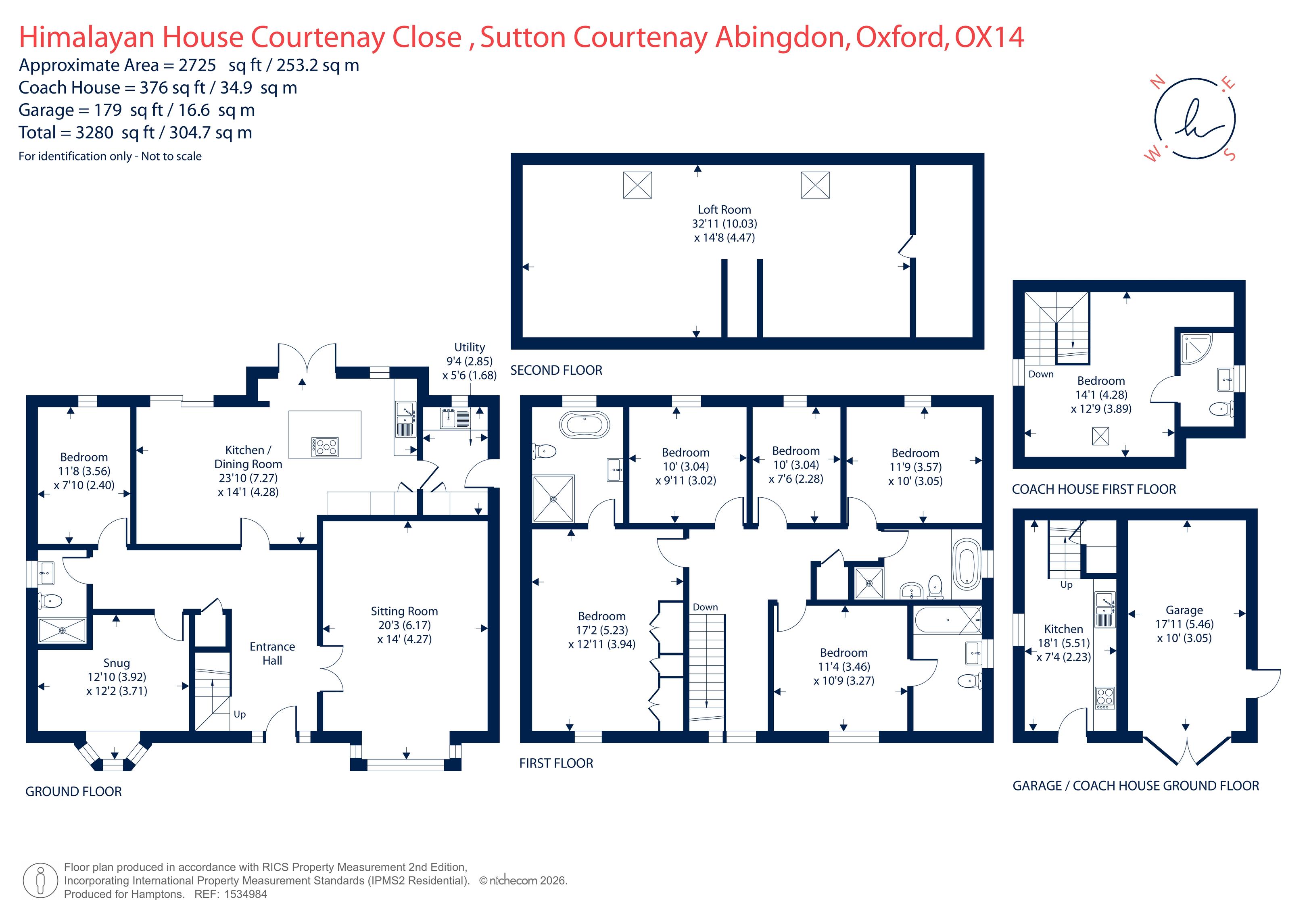 Courtenay Close, Abingdon floorplan