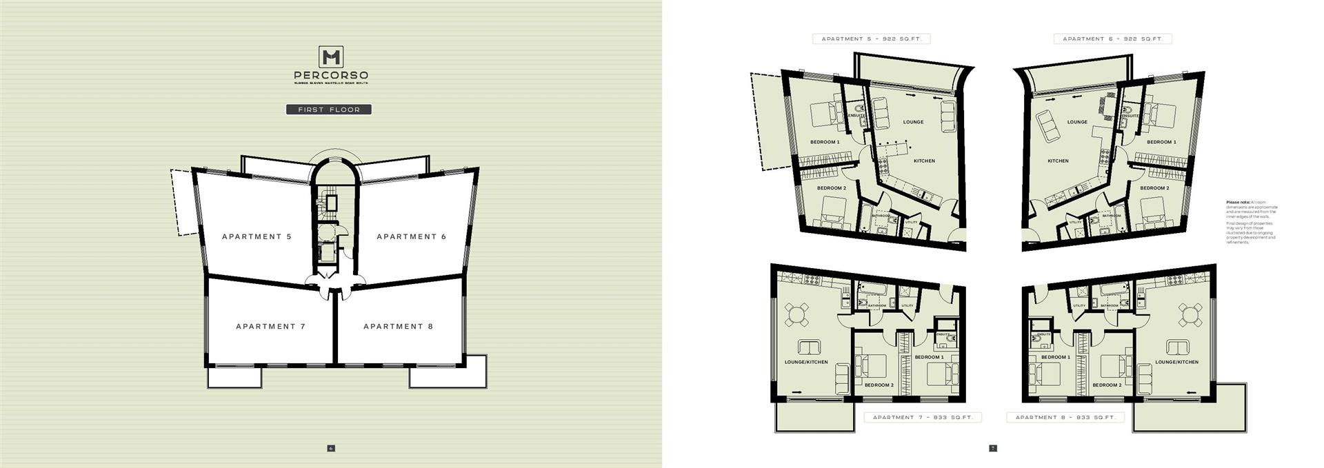 Martello Road South, Canford Cliffs, Poole BH13, 2 bedroom flat for