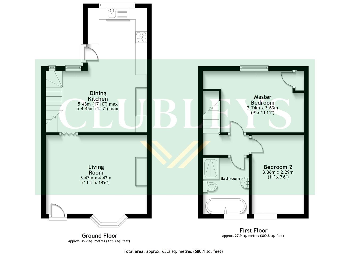 19, Low Catton Road, York floorplan