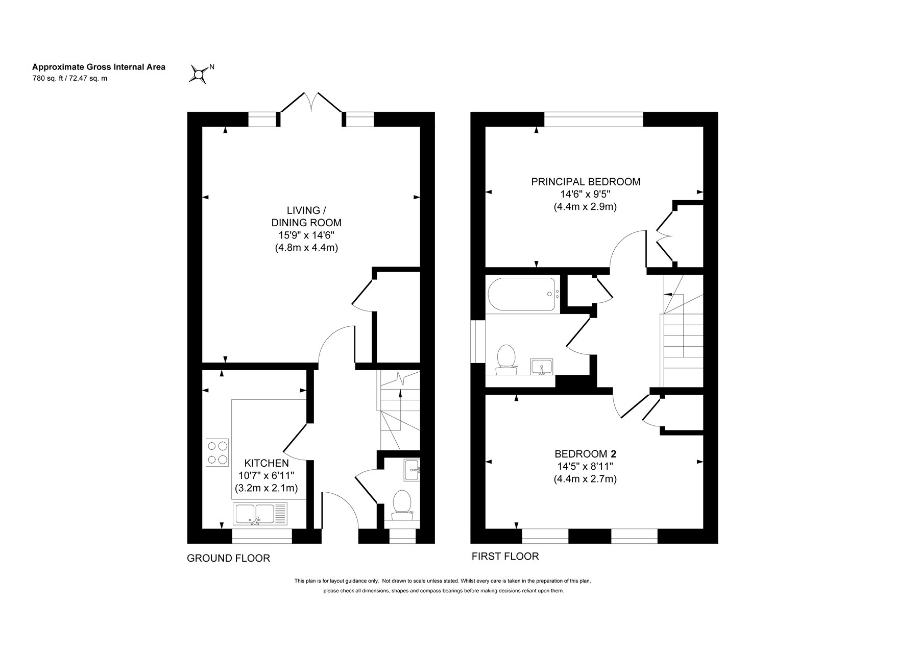 12, Kings Place, Woking floorplan