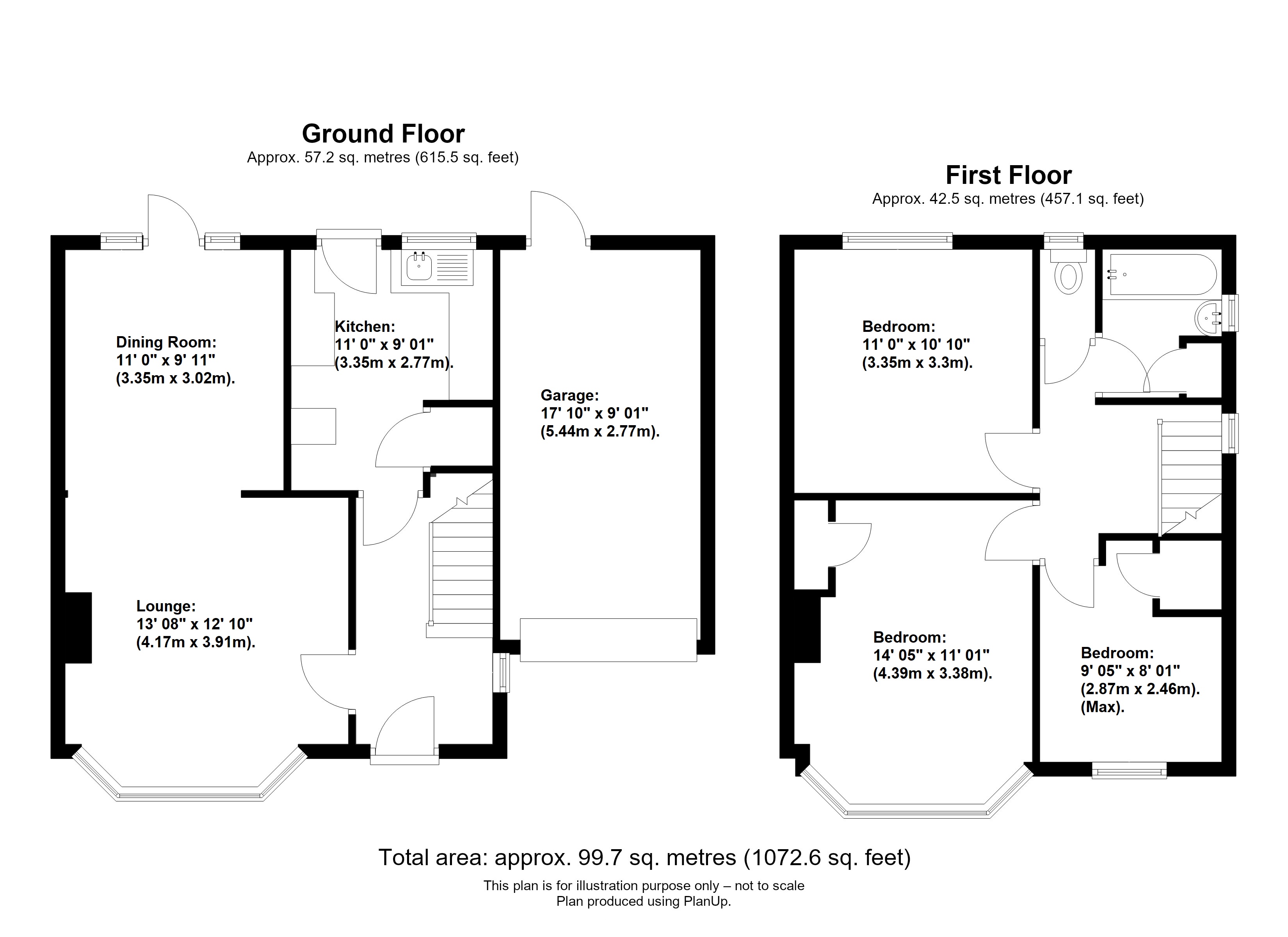 26, Cathcart Drive, Orpington floorplan