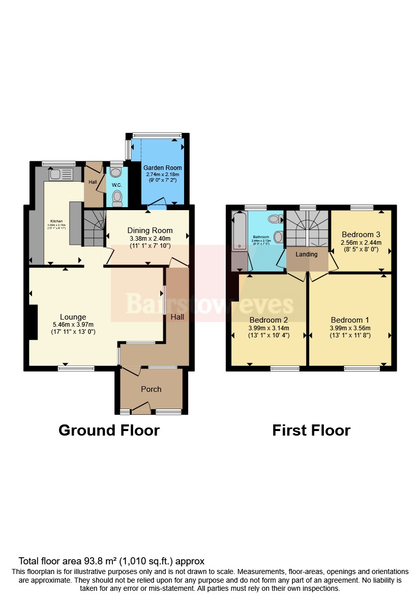13, Second Avenue, Mansfield floorplan