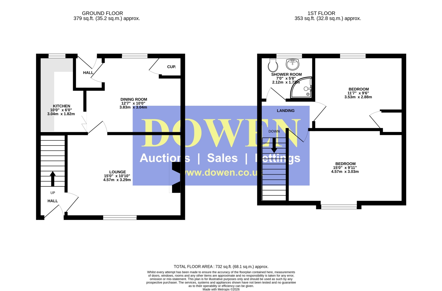31, The Larches, Durham floorplan