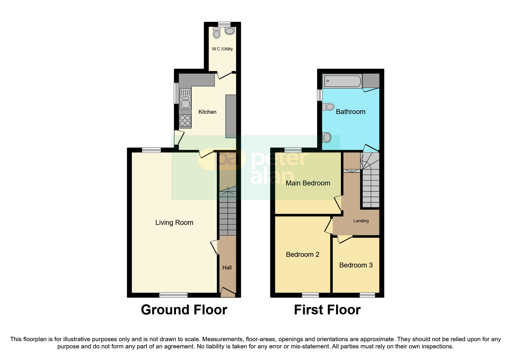 Robert Street, Ynysybwl, Pontypridd CF37, 3 bedroom terraced house for
