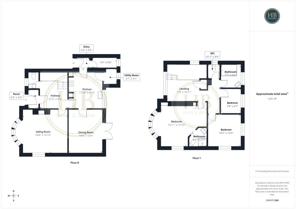 Stormville, Station Road, Whitby floorplan