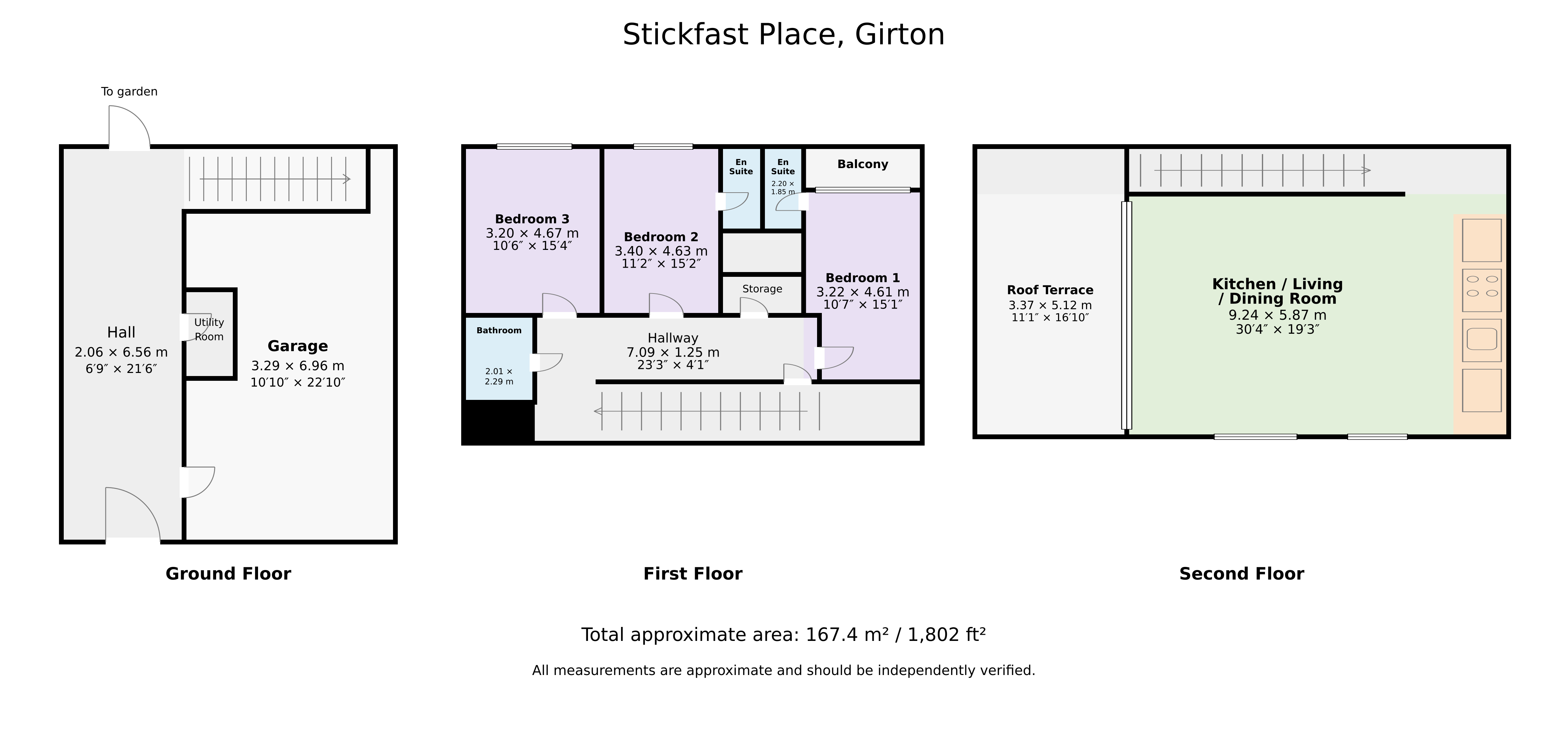 3, Stickfast Place, Eddington floorplan