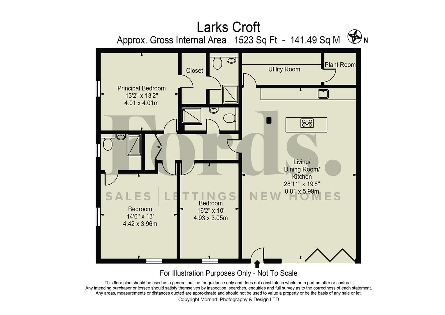Larkscroft, The Charndon Estate, Marsh Gibbon Road, Poundon floorplan