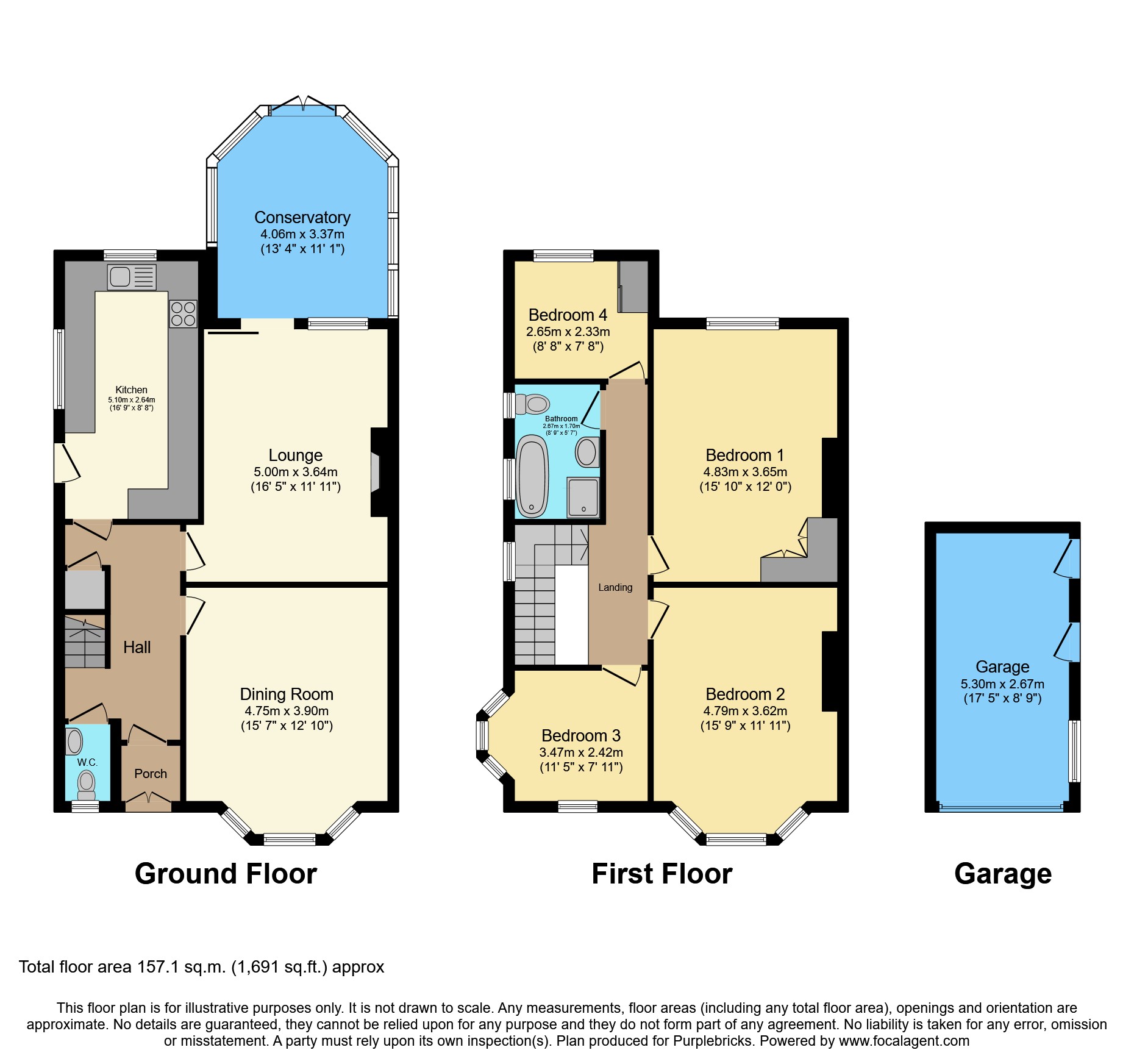 16, Dunbar Crescent, Southport floorplan