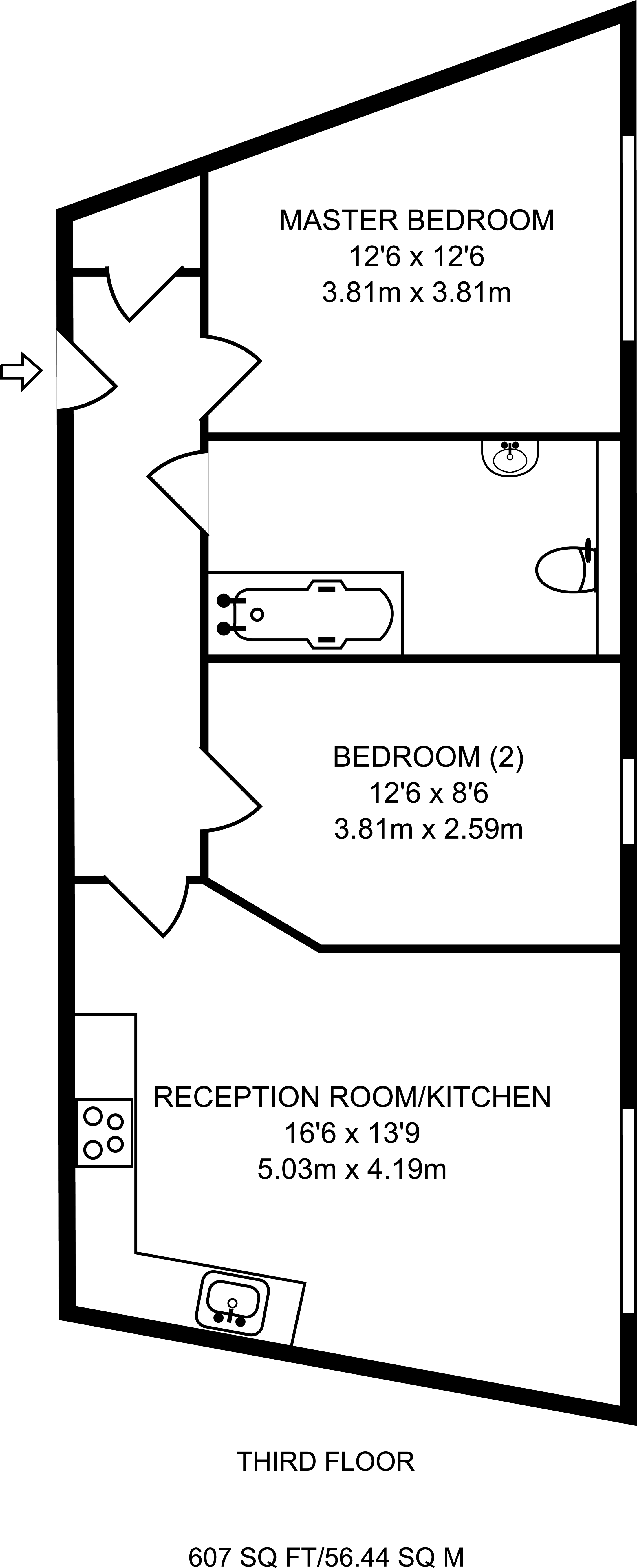 2 Bedrooms Flat to rent in Drayton Green Road, West Ealing, London W13