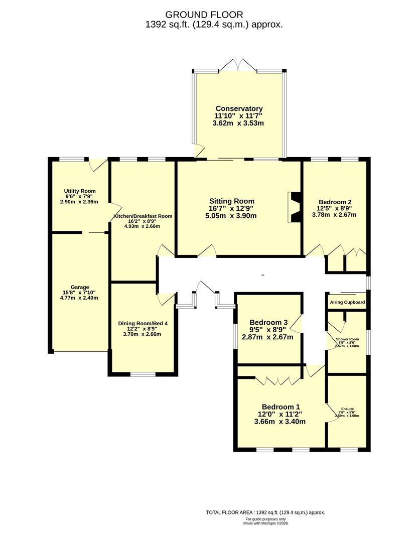 2, Eastfield Orchard, Cullompton floorplan