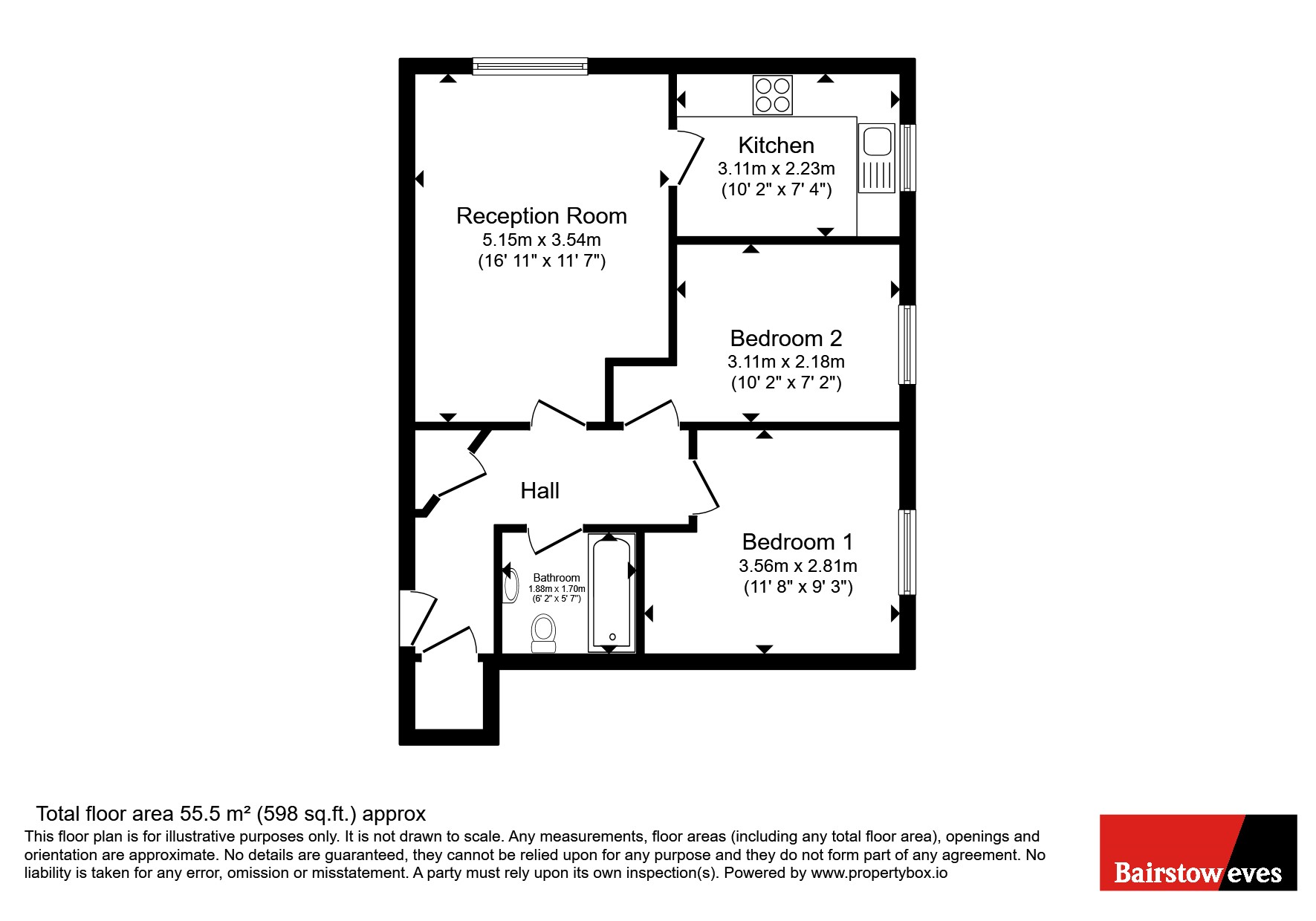 77, Drapers Fields, West Midlands floorplan