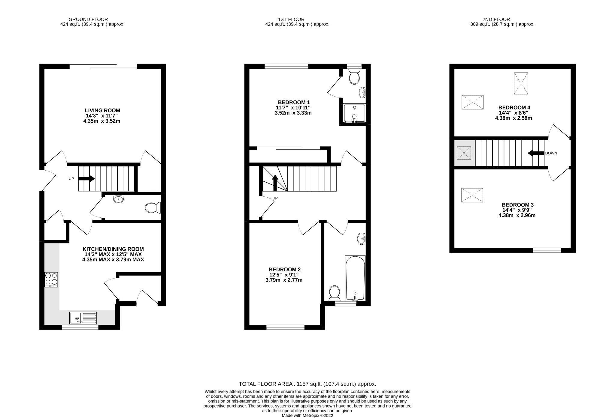 Bicknell Road, Frimley, Camberley, Surrey GU16, 4 bedroom semidetached