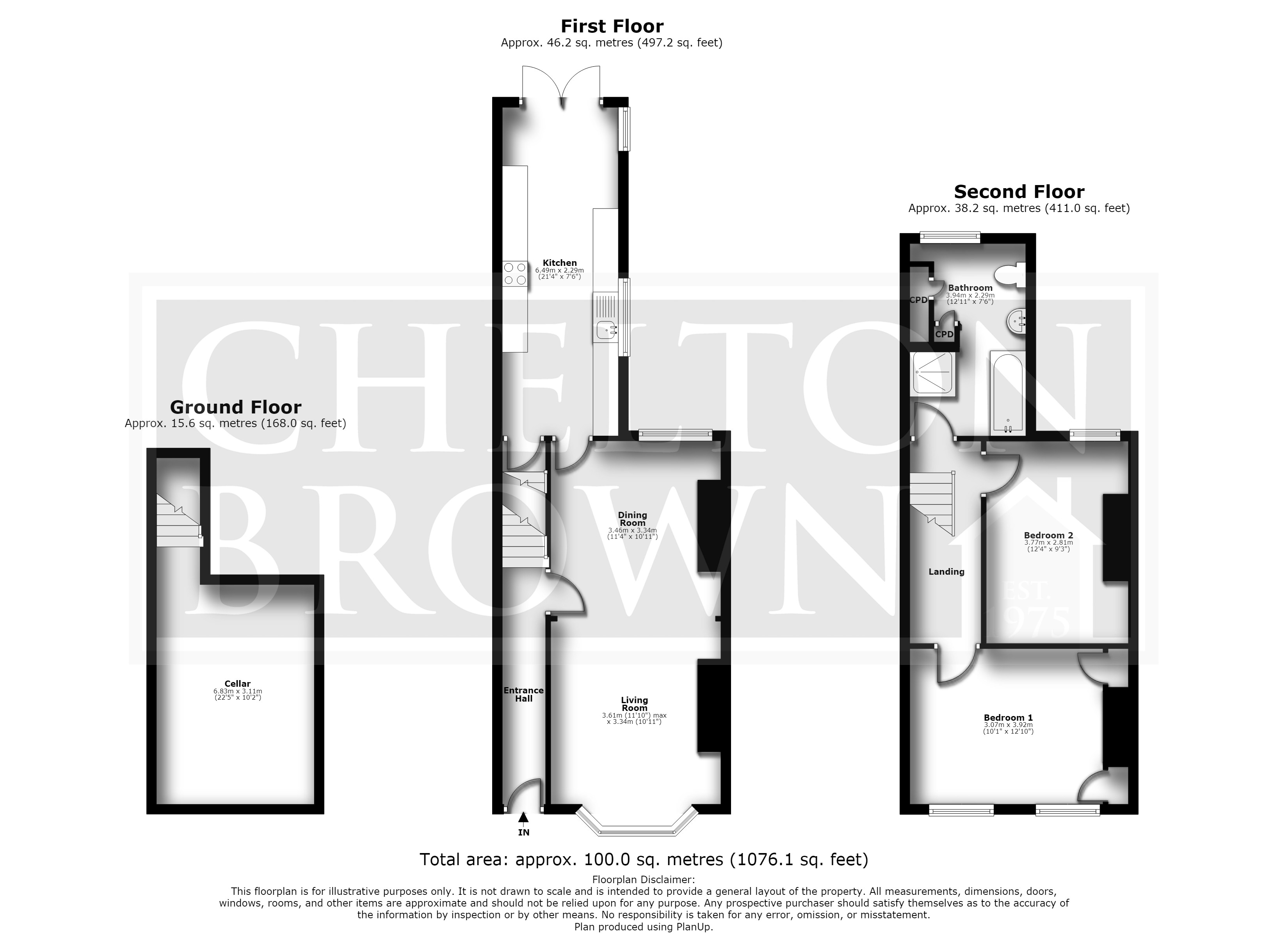28, Shelley Street, Northamptonshire floorplan