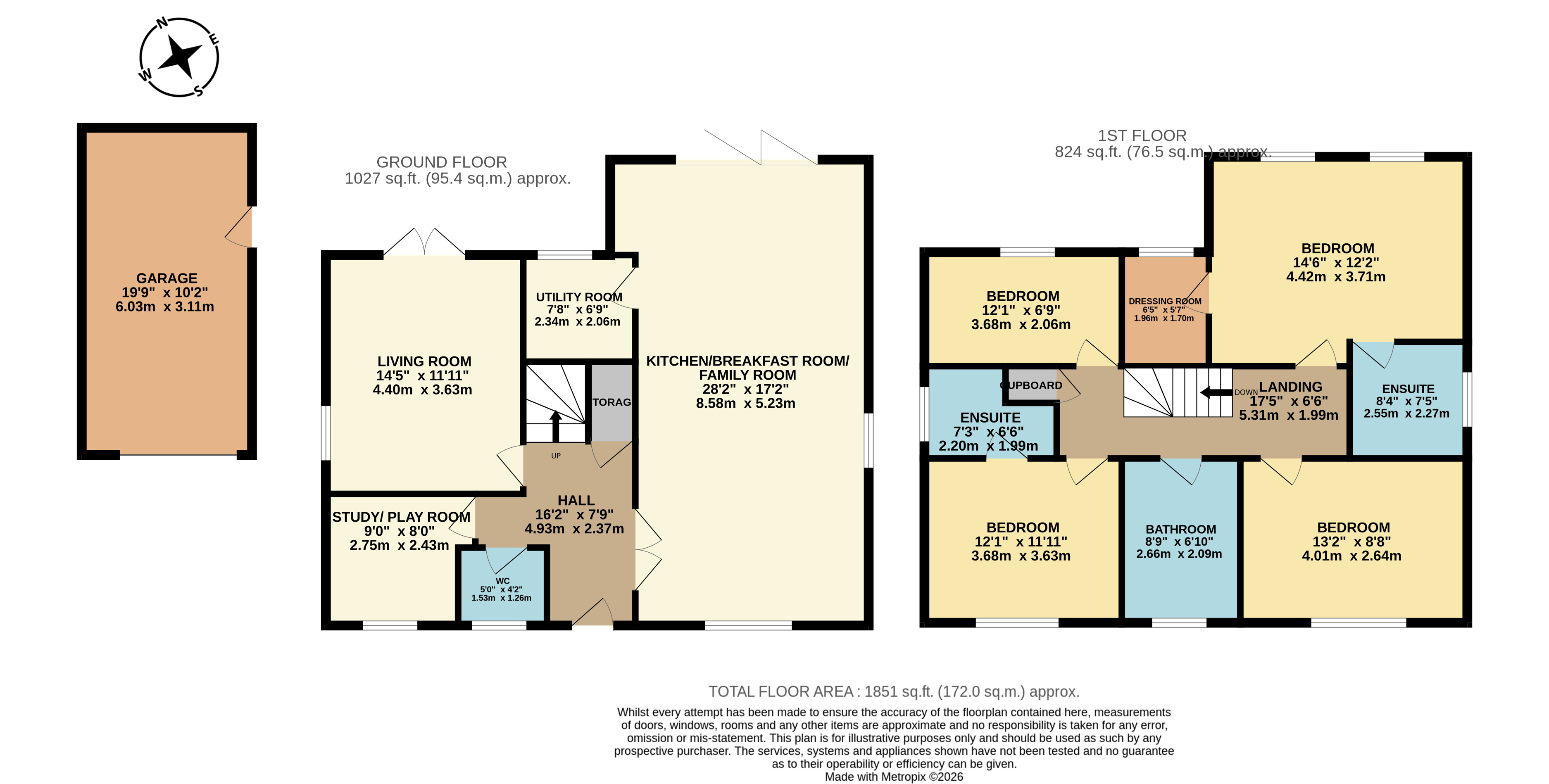 19, Brookwood Crescent, Hampshire floorplan