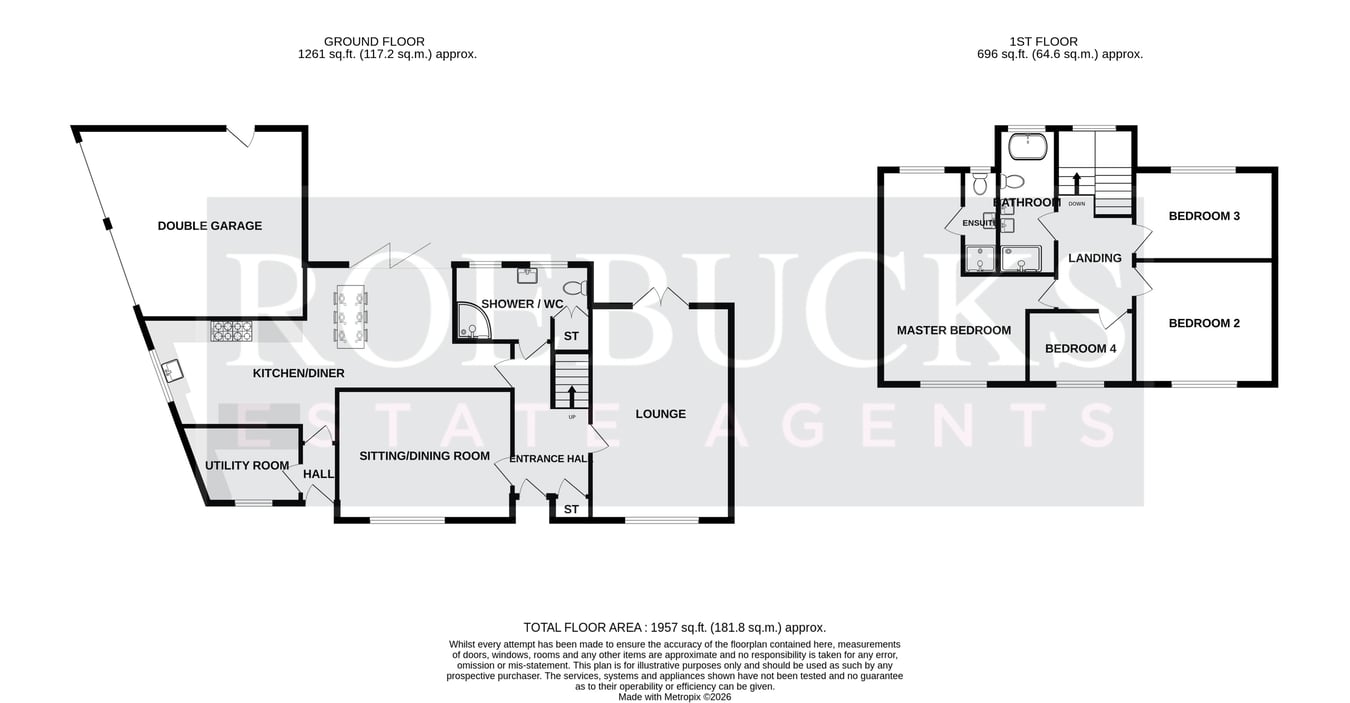 17, Paddock Road, Barnsley floorplan