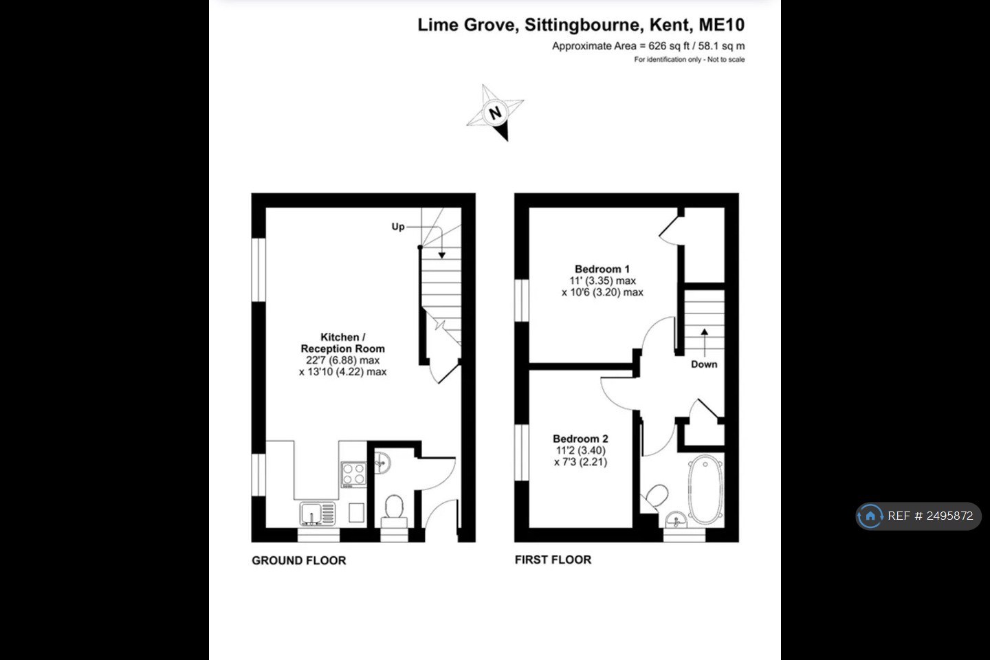 Lime Grove, Sittingbourne floorplan