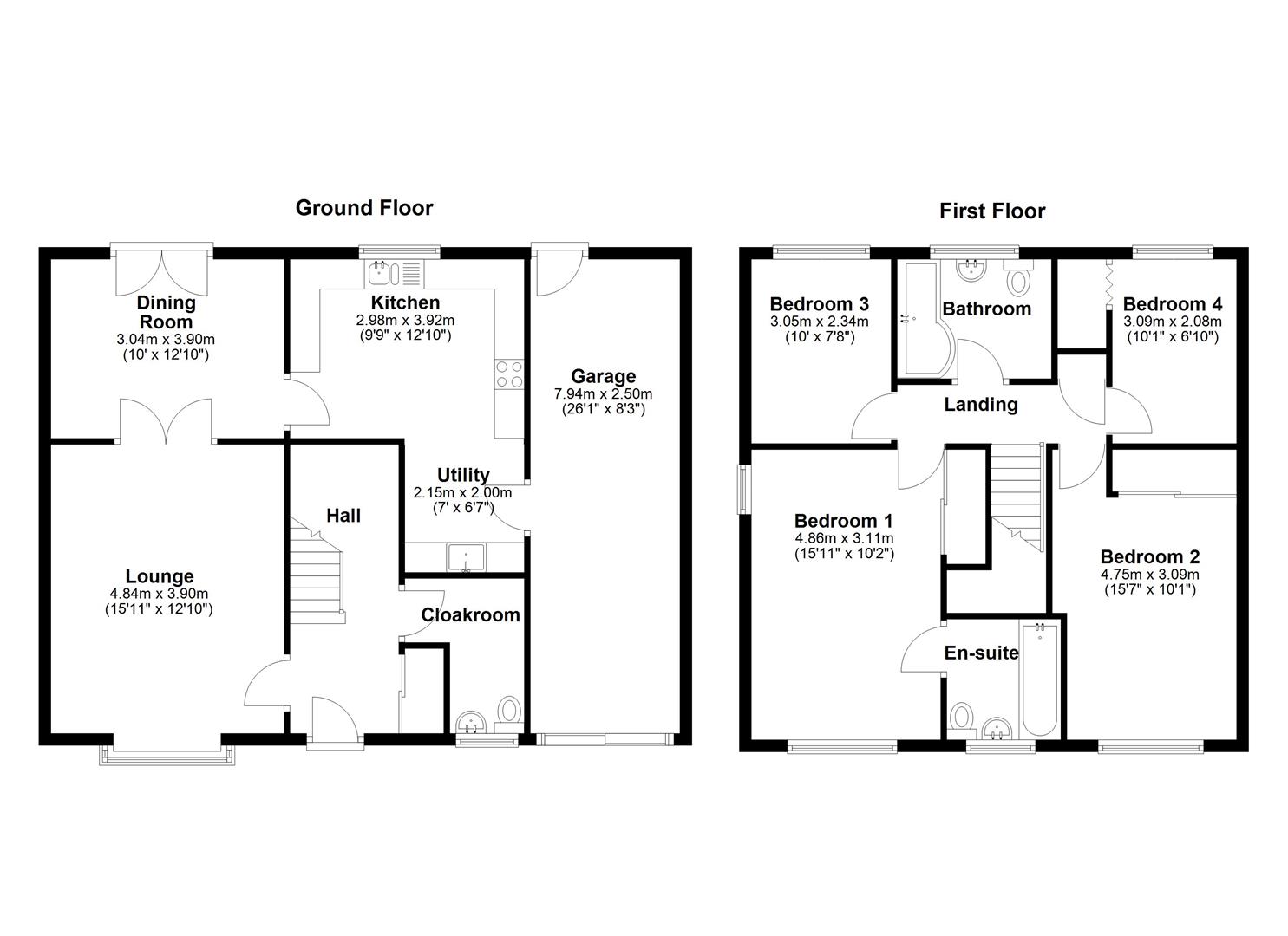 7, Glenside Park, Bristol floorplan