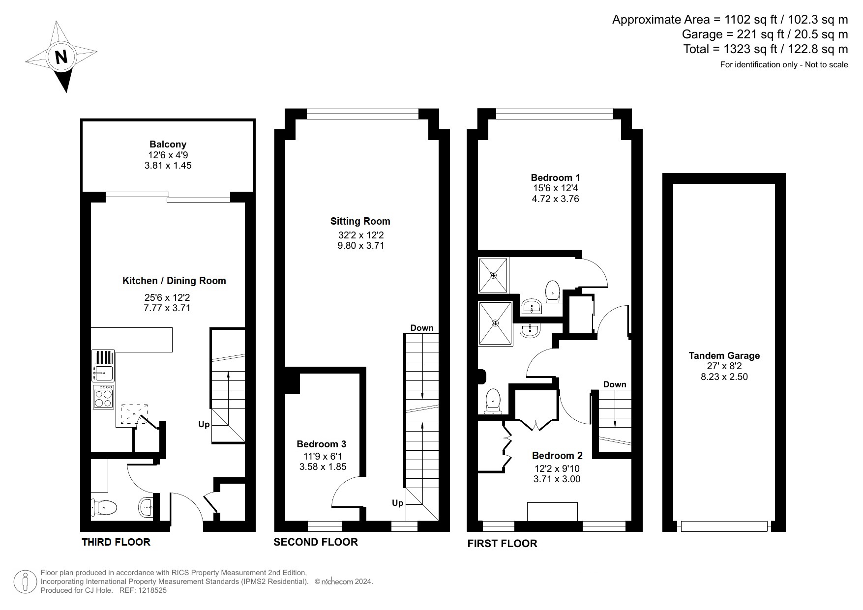 9, Bleasby Gardens, Cheltenham floorplan