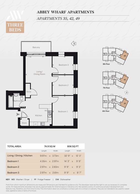 3, Abbey Road, Barking floorplan