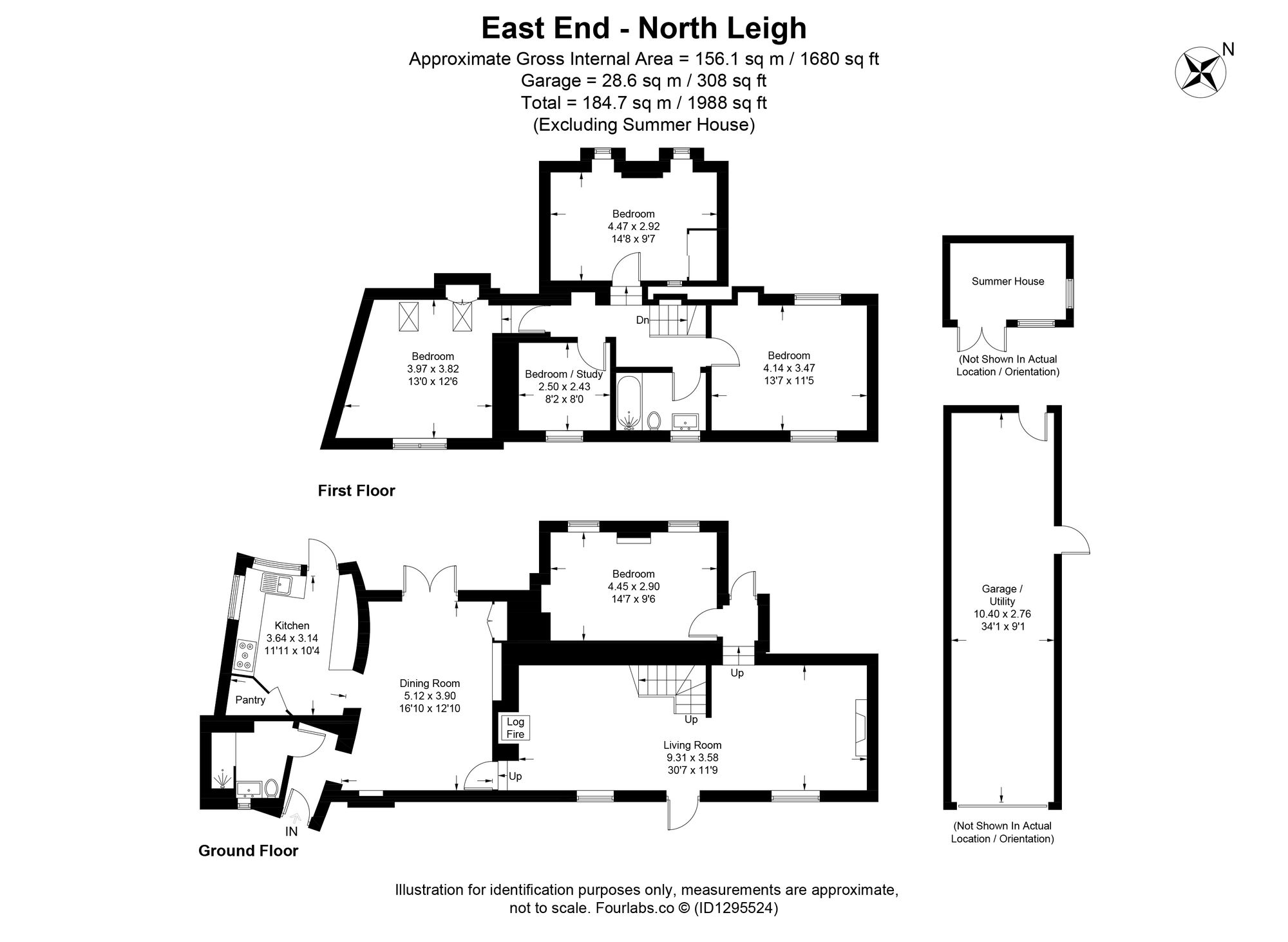 Roman Cottage, Witney floorplan