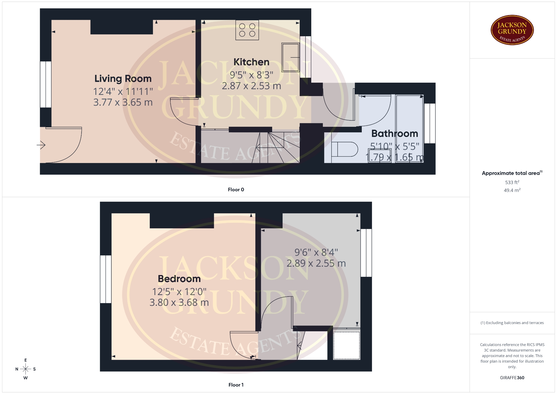 43, West Street, Northampton floorplan