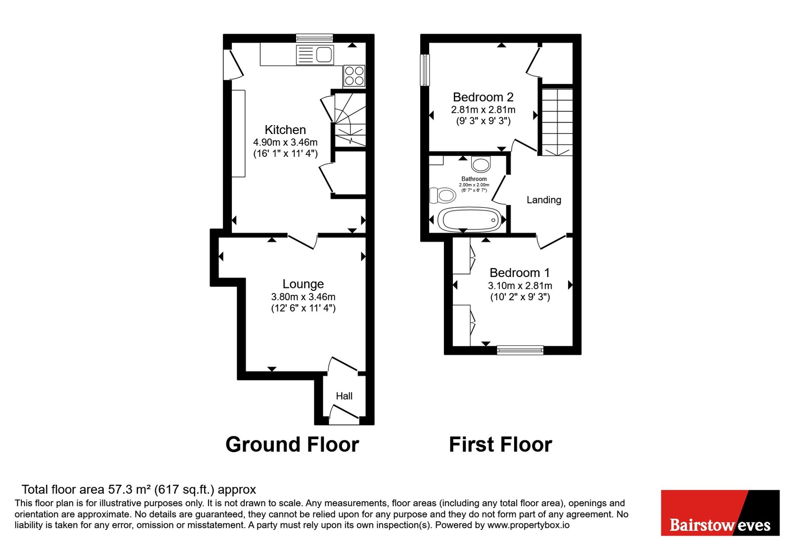 108, Church Street, Essex floorplan