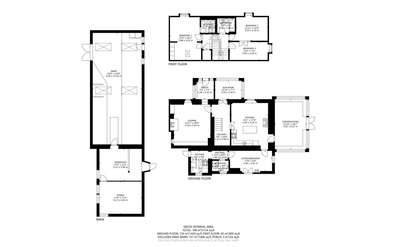 Glen Farm, High Road, Isle of Arran floorplan