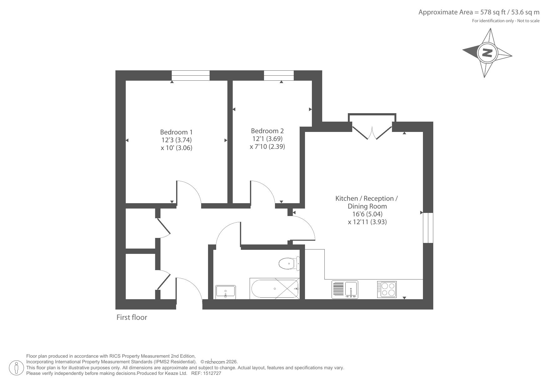 Wessex St, Norwich floorplan