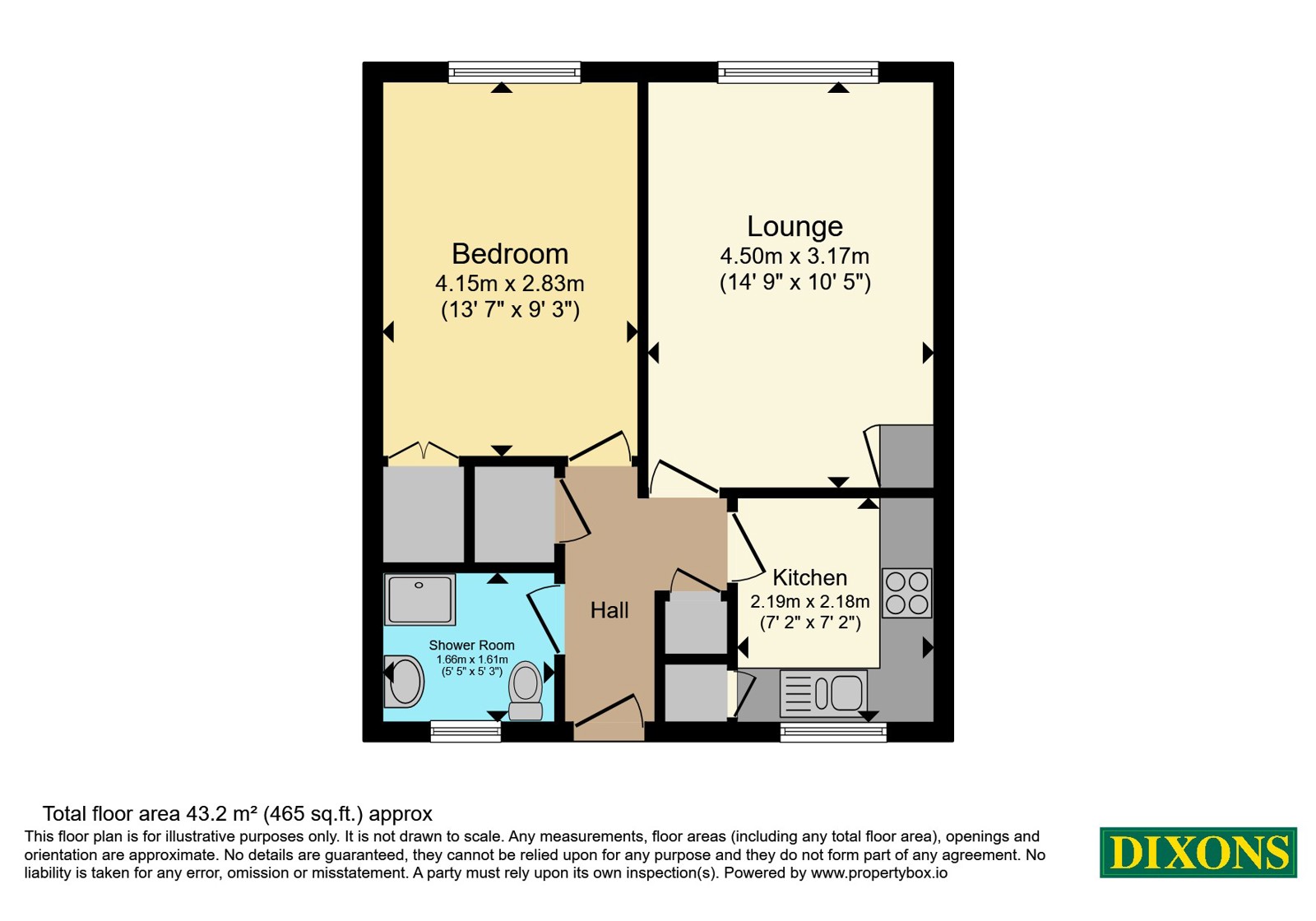 72, Wolverhampton Street, West Midlands floorplan