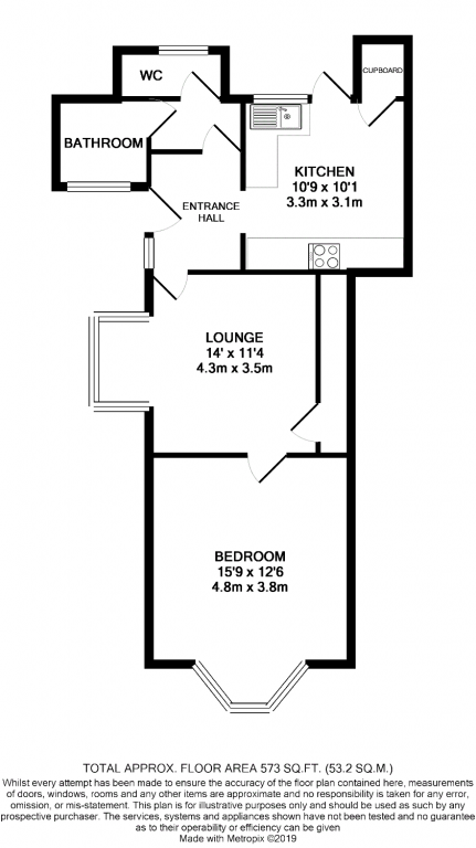 1 Bedrooms Flat for sale in 24 Cargate Hill, Aldershot GU11