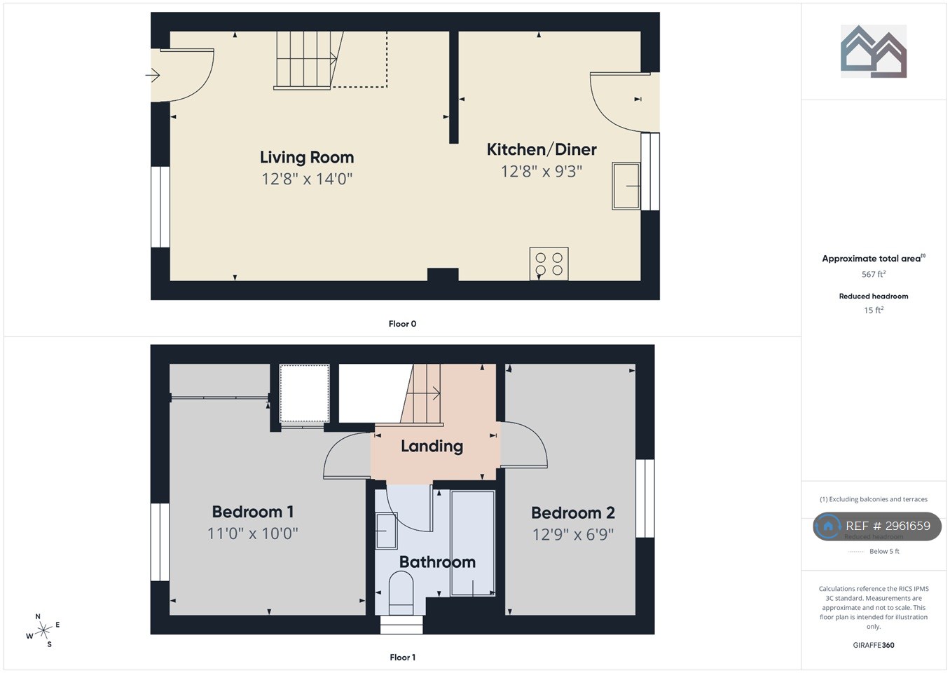 Speirs Way, Diss floorplan