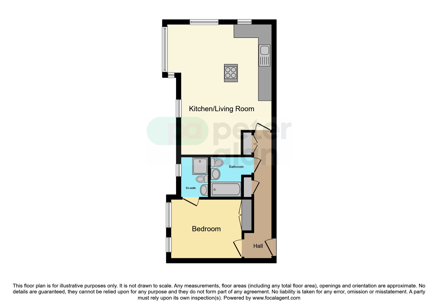 Flat 5, Monmouth House, Hereford Road, Monmouth floorplan