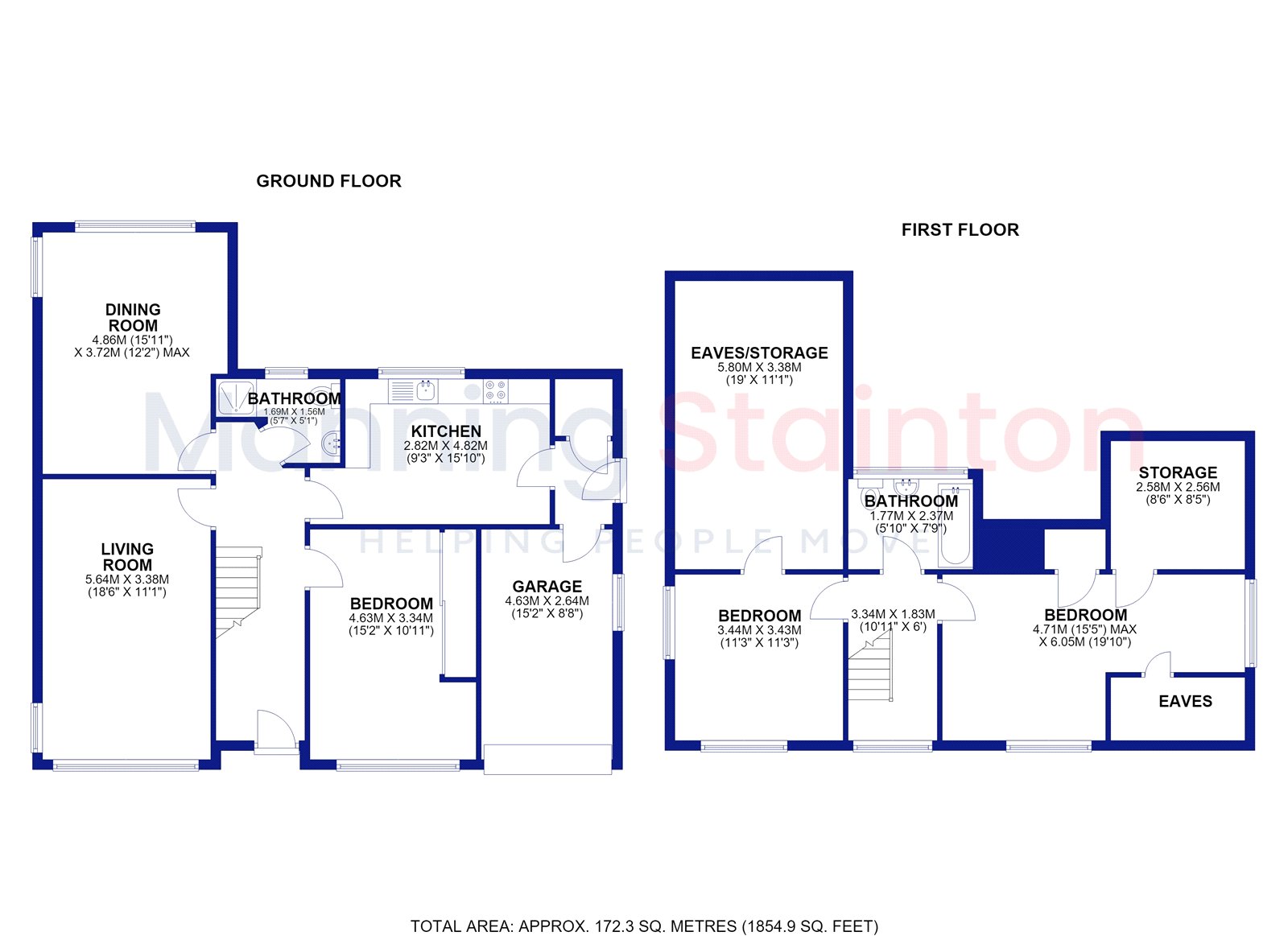 15, Dunstarn Drive, West Yorkshire floorplan