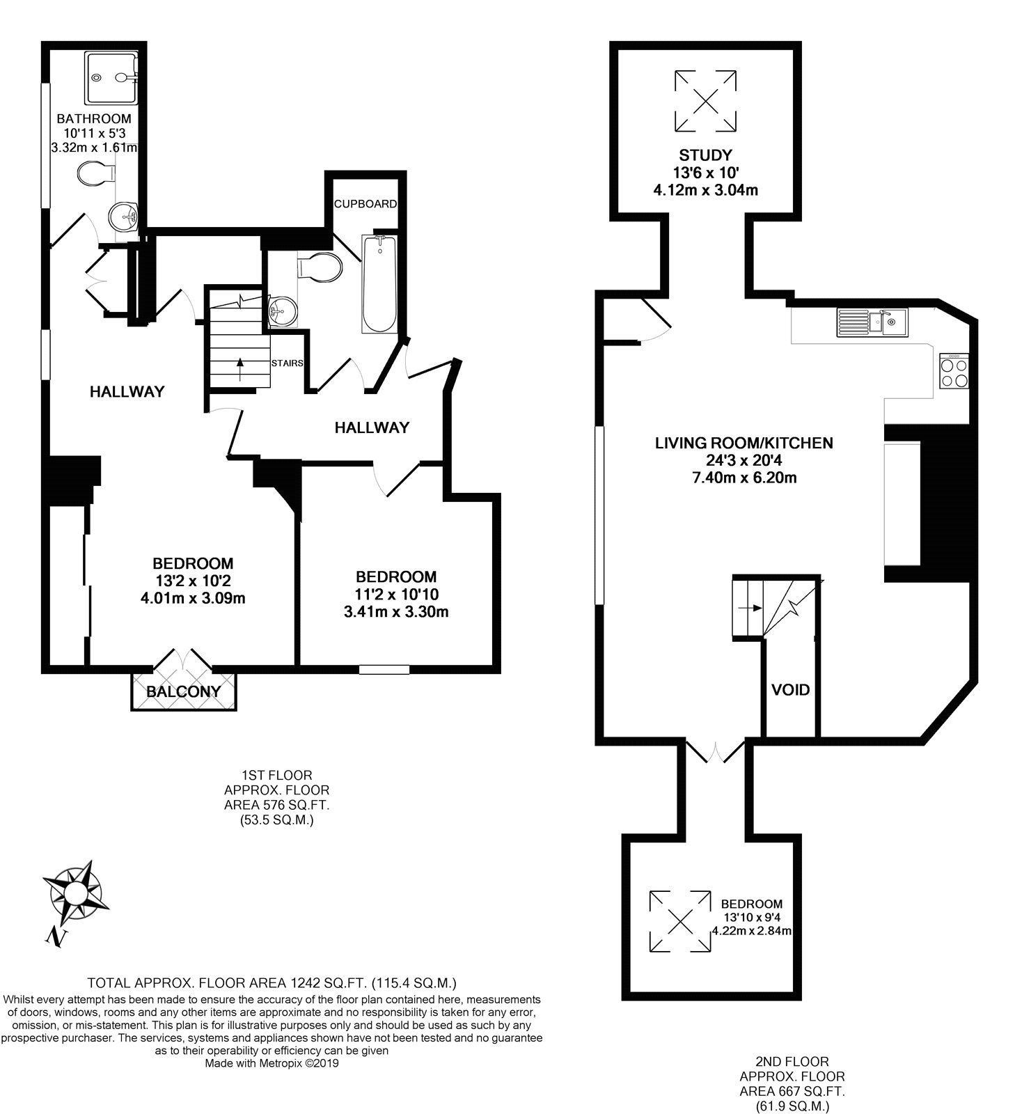 3 Bedrooms Flat for sale in Anson Road, Willesden Green NW2