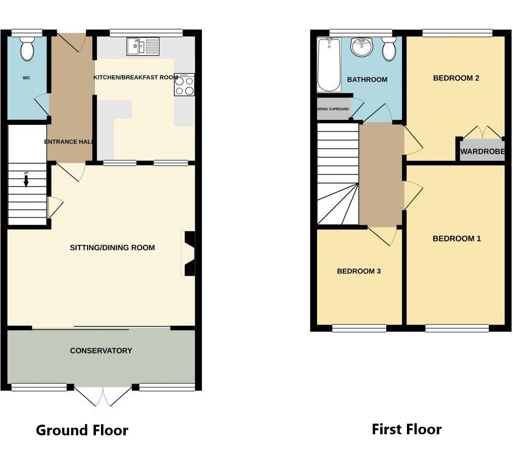Queensway Crescent, Torquay floorplan