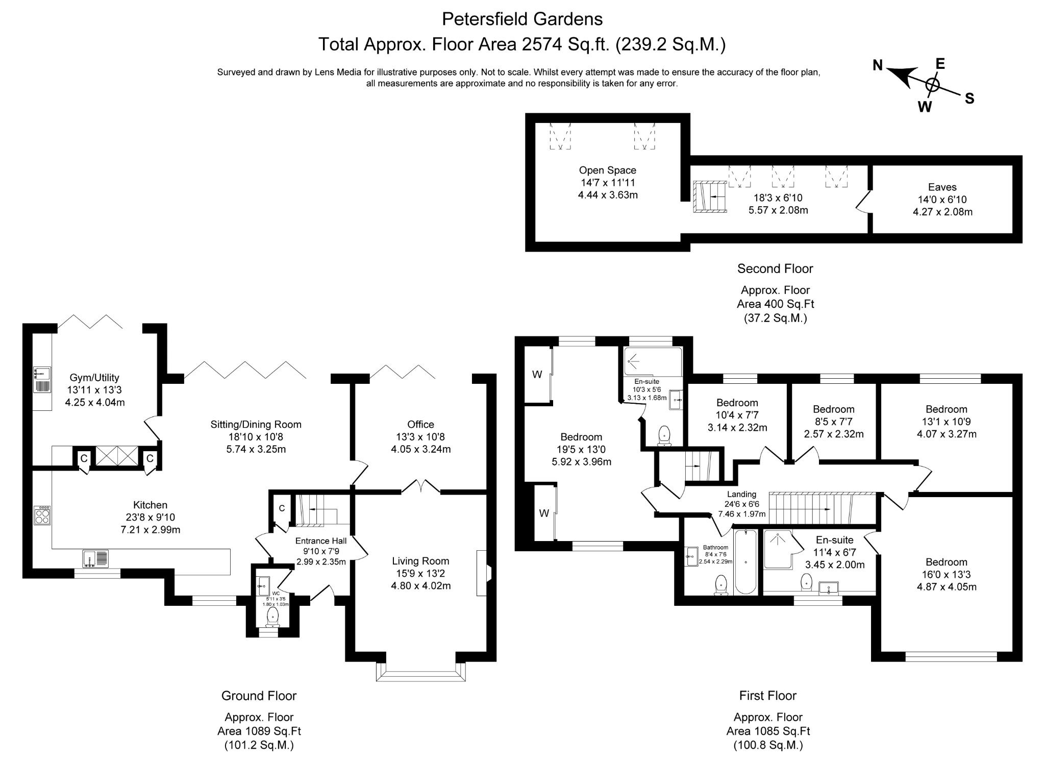 7, Petersfield Gardens, Warrington floorplan