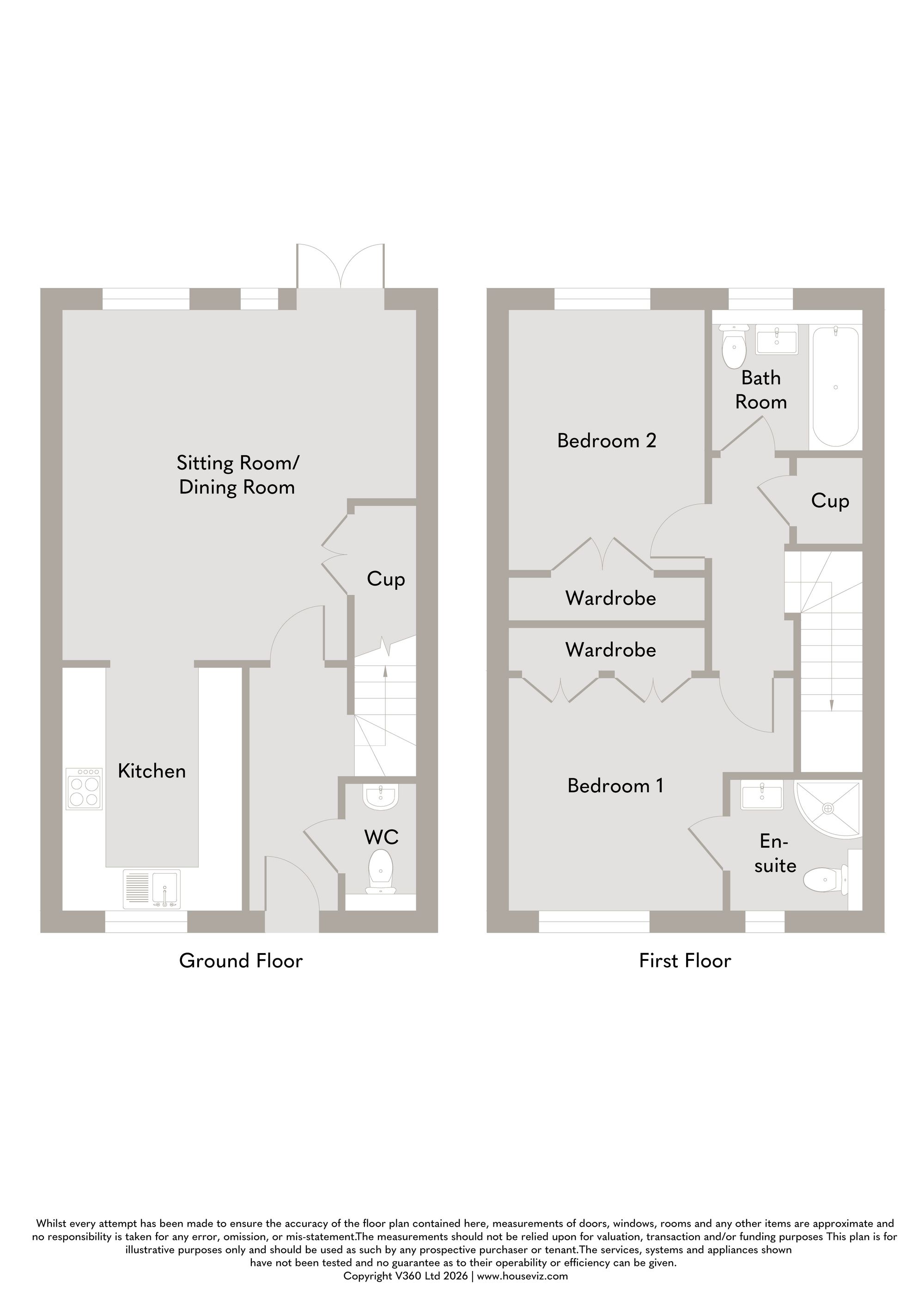 (Plot 5 Auden Place) 6 Printers Place, Holt floorplan