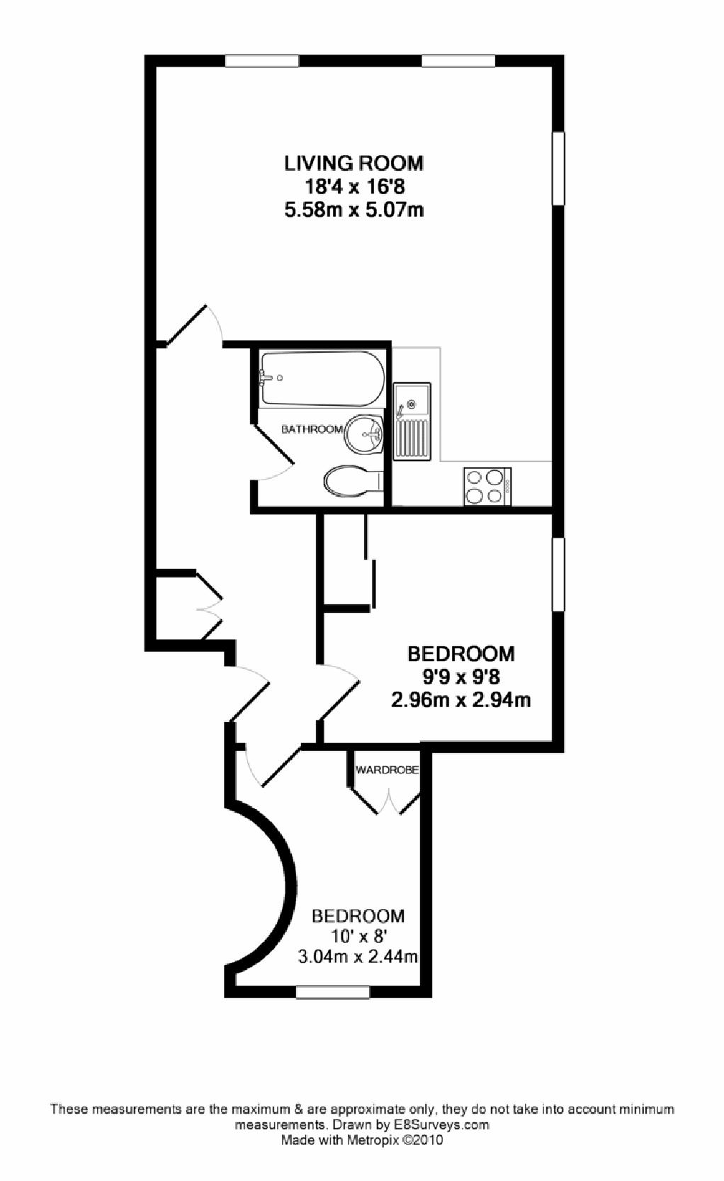 Folly Bridge, Oxford floorplan