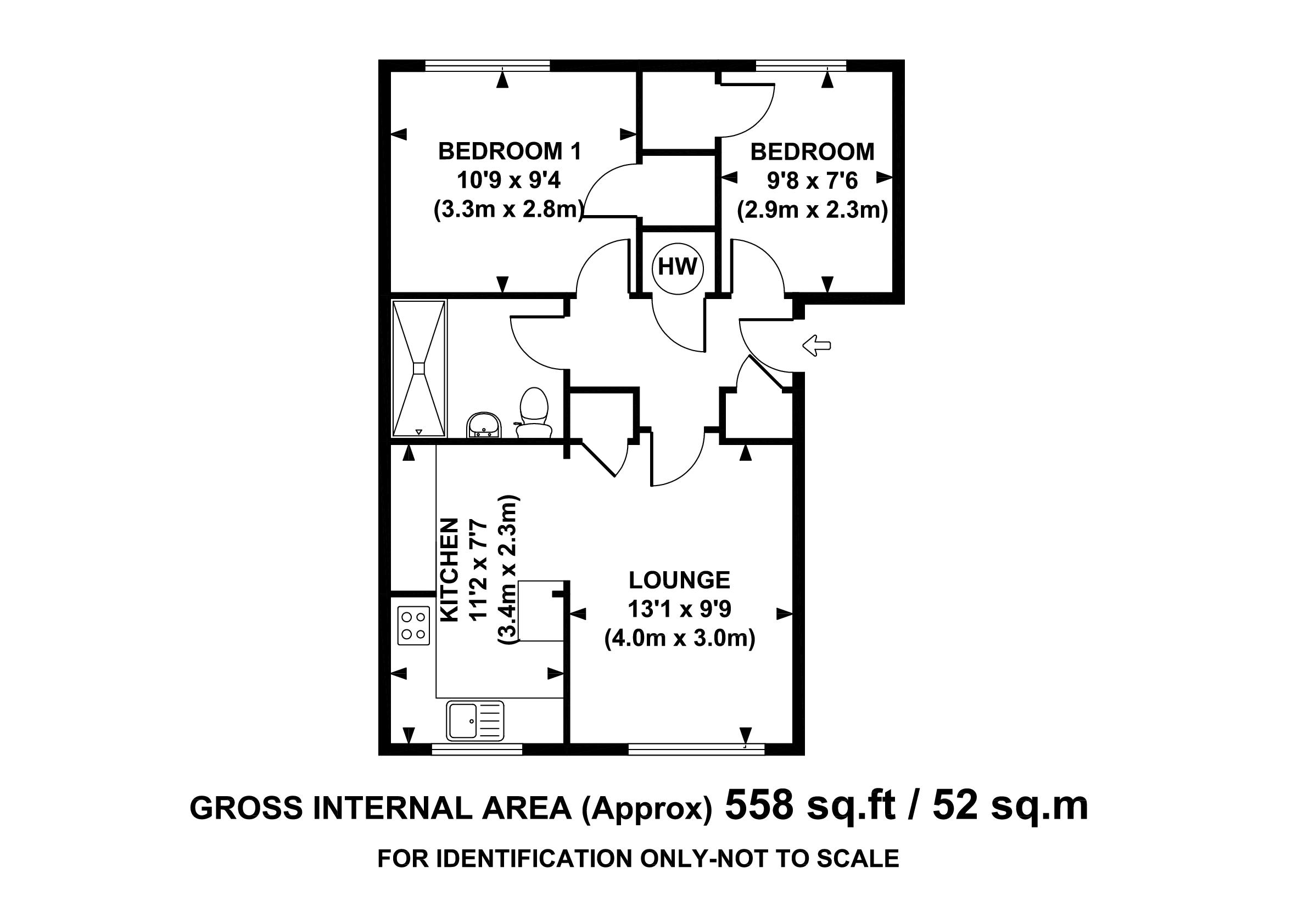 2 Bedrooms Flat to rent in Hilda Wharf, Aylesbury HP20