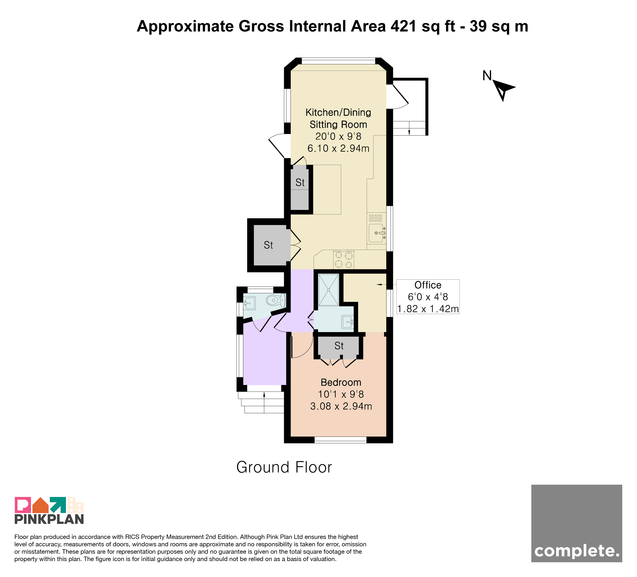 3, Meadow View, Bishopsteignton floorplan
