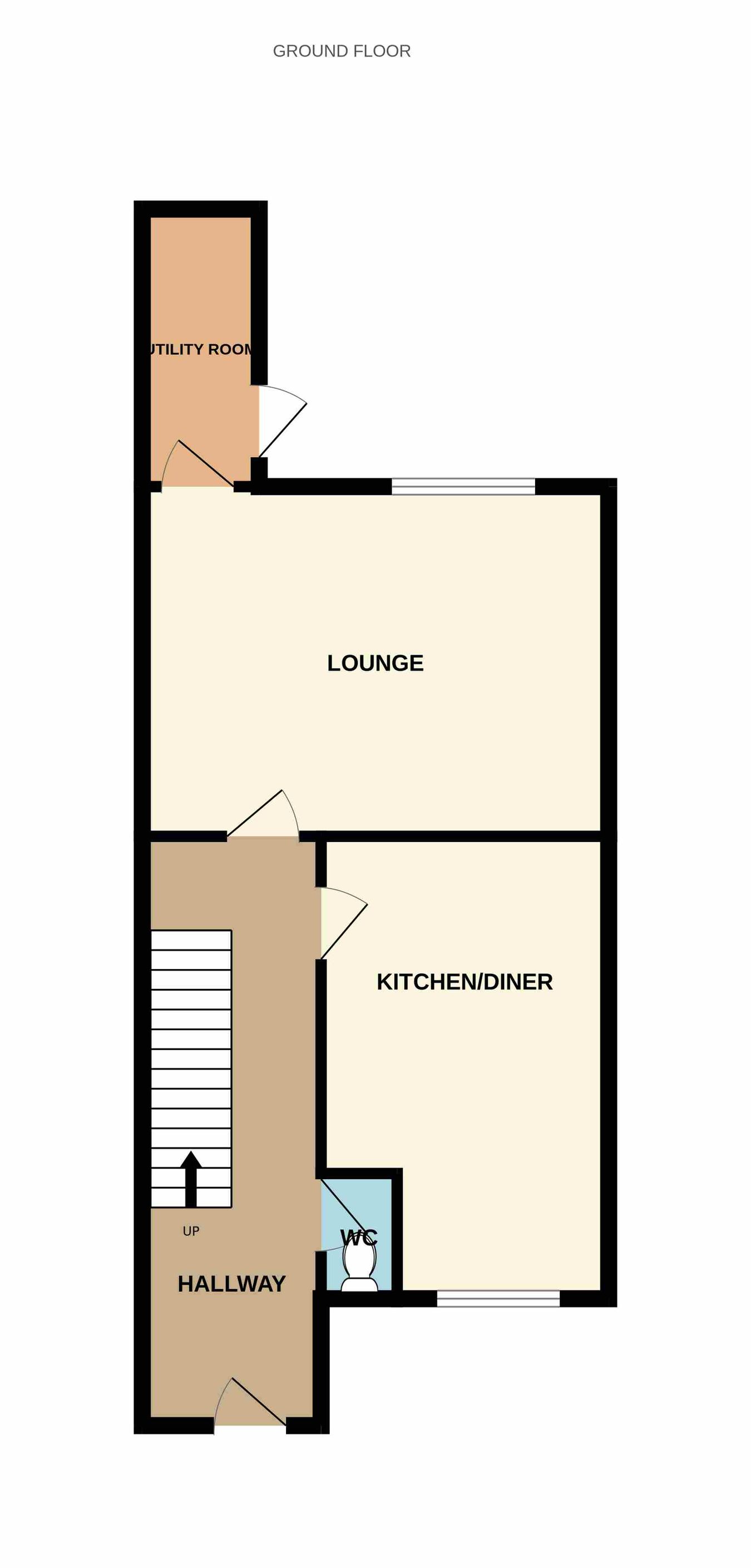 6, Berry Court, Llantwit Major floorplan