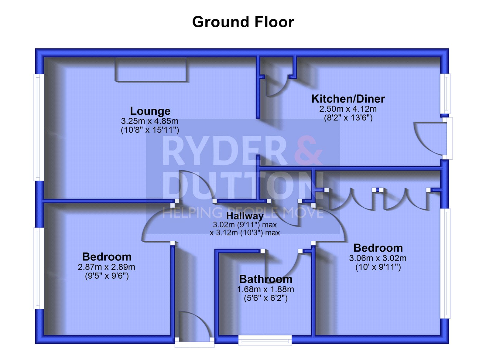 18, Farrowdale Avenue, Oldham floorplan