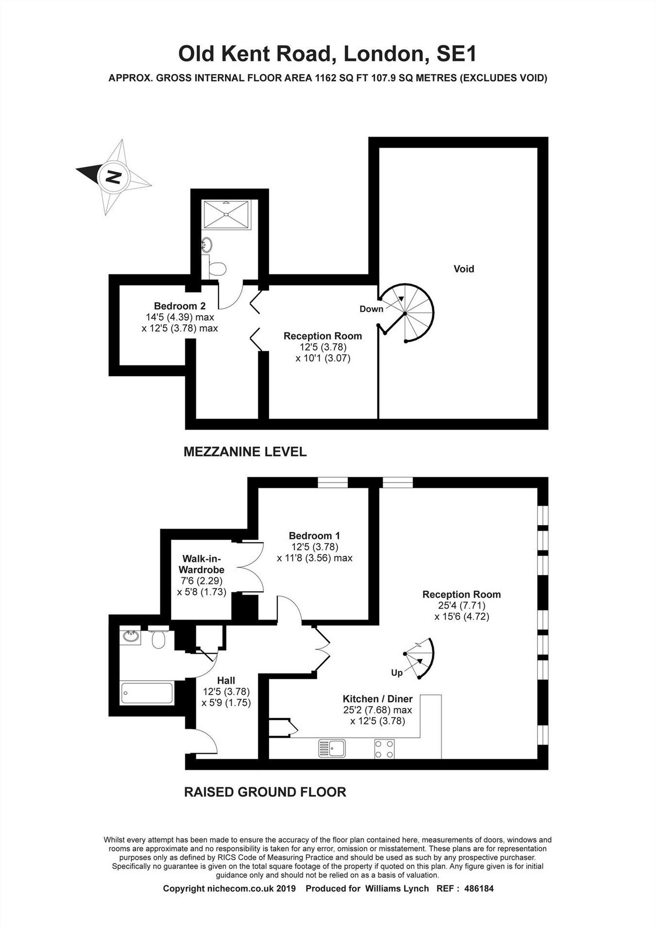 2 Bedrooms Flat for sale in Charlotte Court, London SE1