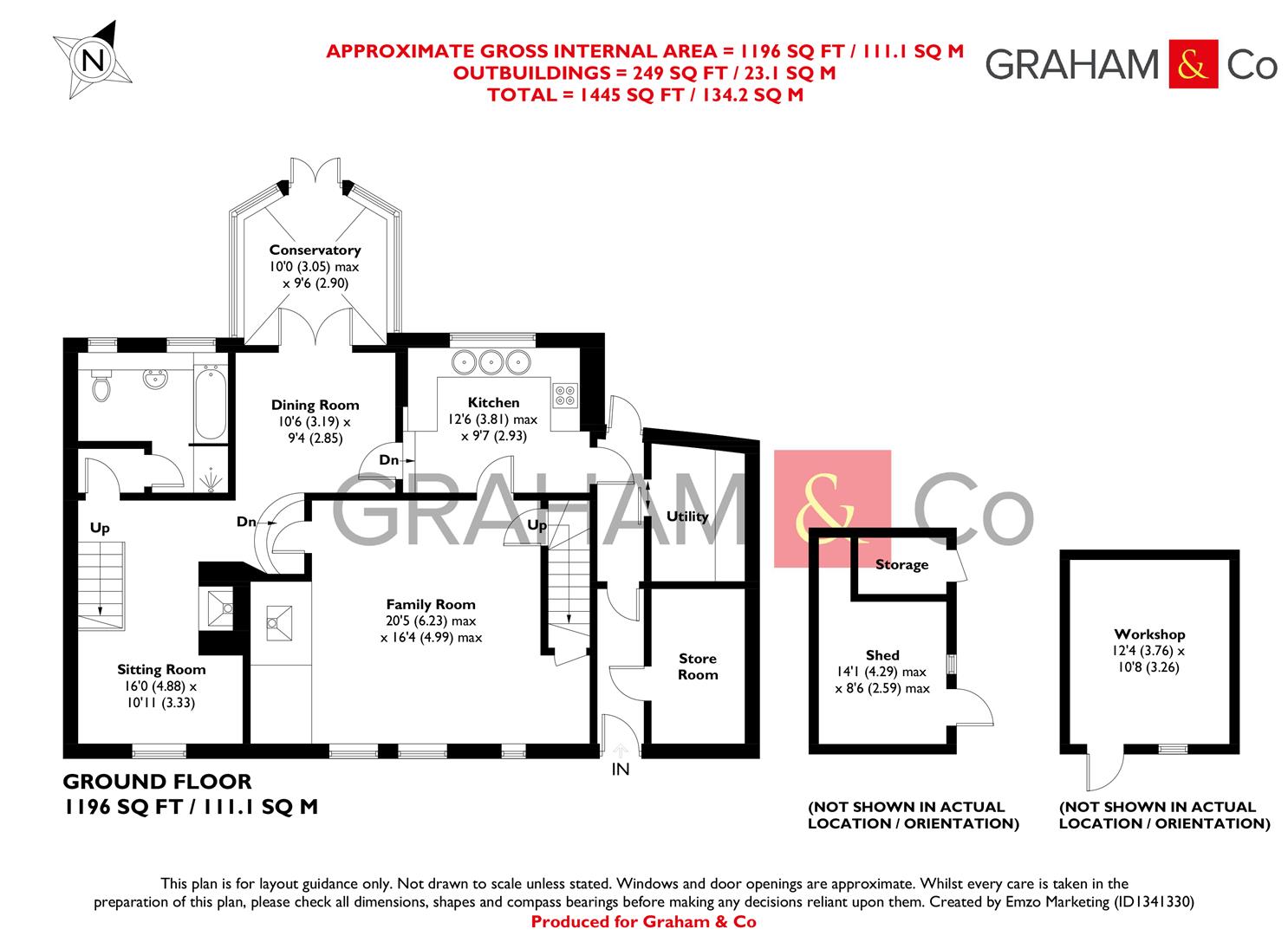 Brewery Farm Cottage, Middle Wallop, Stockbridge floorplan
