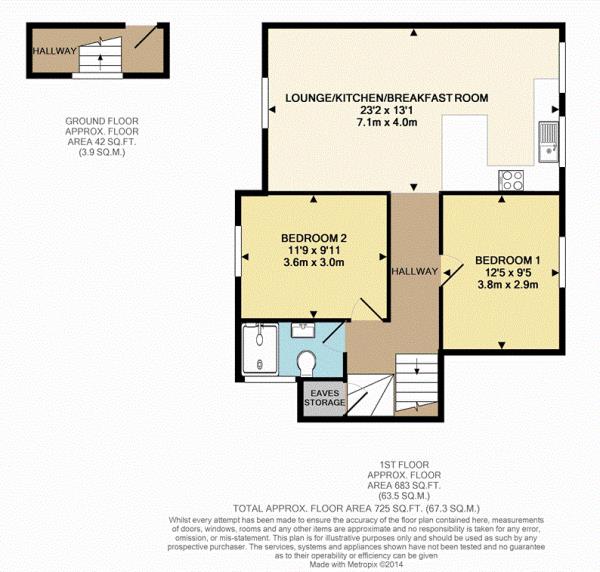 2 Bedrooms Flat to rent in Hastings Road, London W13