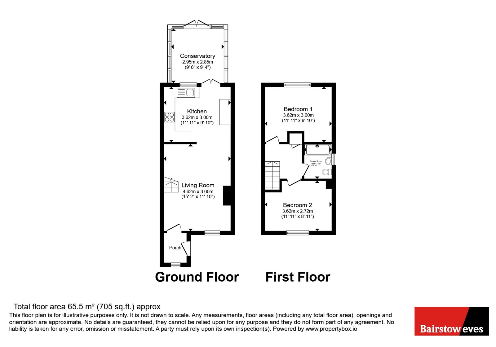 221, Polperro Way, Nottingham floorplan